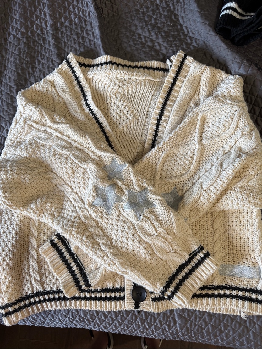Classic folklore-Inspired Cardigan